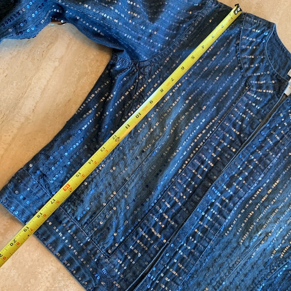 ❌SOLD ❌ CHICO’s denim jack - Picture 13 of 17
